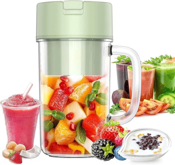 MASON PORTABLE MINI JUICER BLENDER WITH STRAW CUP