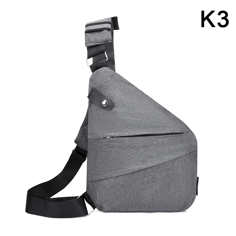 Anti-Theft Waterproof Crossbody Bag for Men - Multifunctional