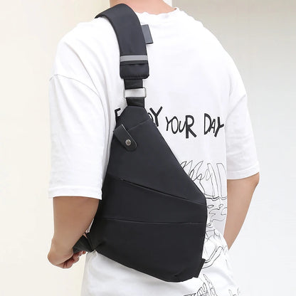 Anti-Theft Waterproof Crossbody Bag for Men - Multifunctional