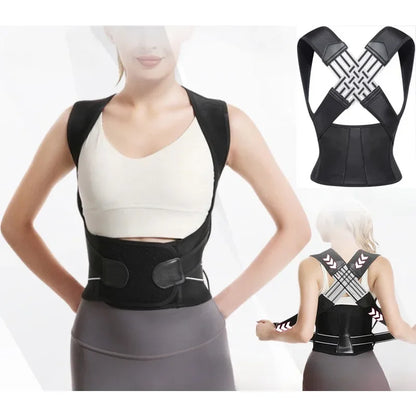 Back Posture Corrector - Adjustable Spine & Shoulder Support